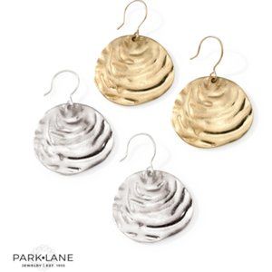 Seashell earrings-Gold